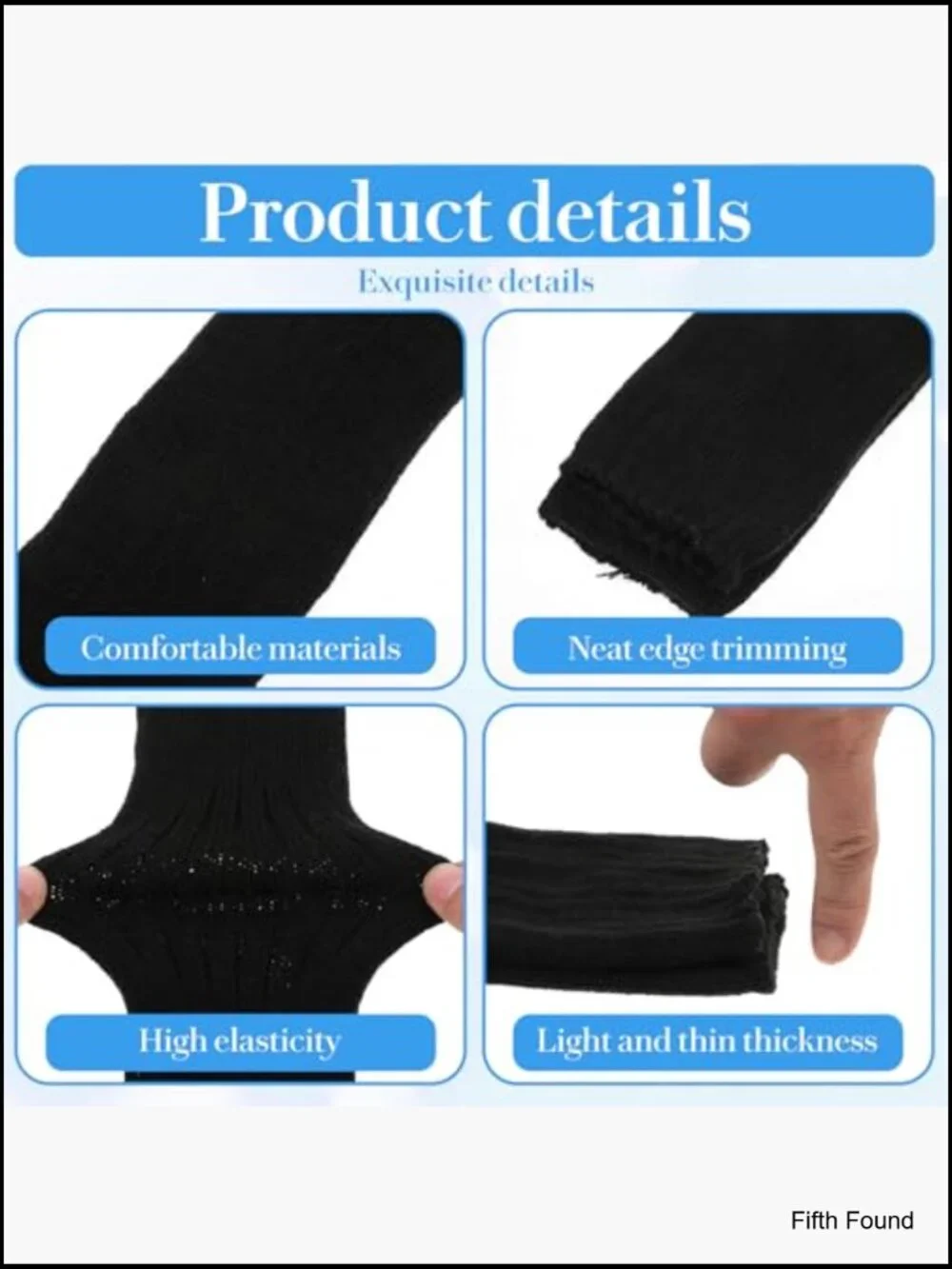 Knitted Star Arm Warmers Fingerless Gloves Cute Half Finger Teens Women